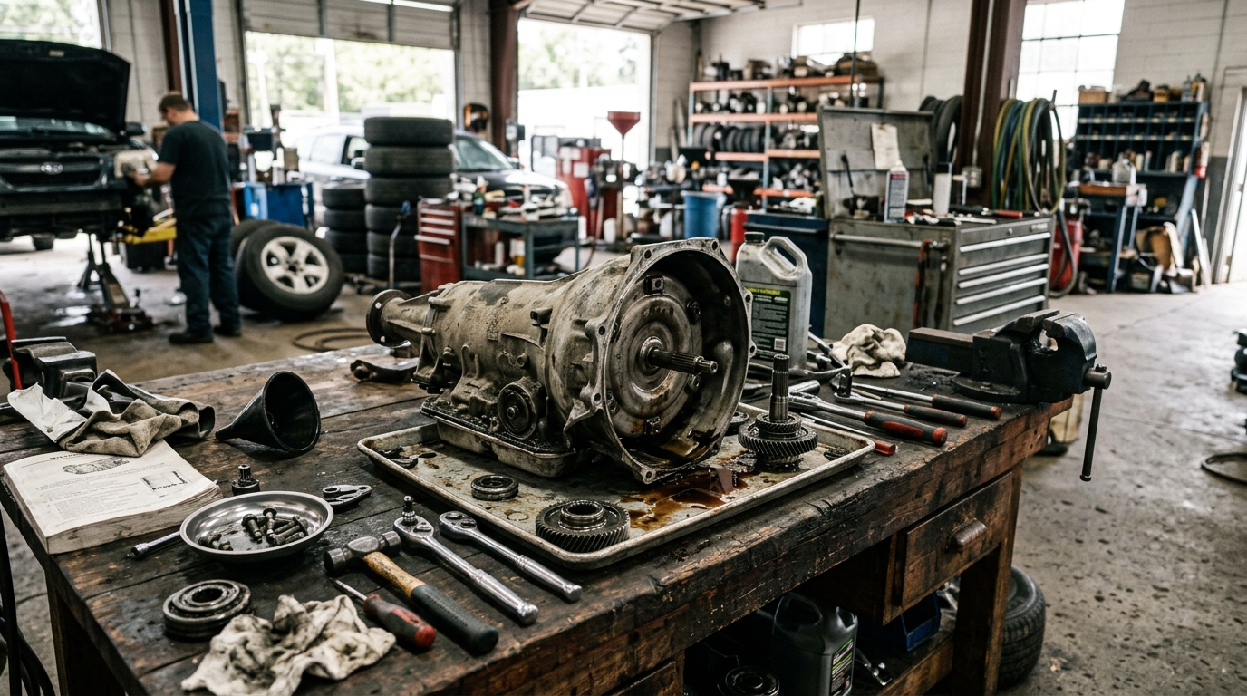 used transmission workbench