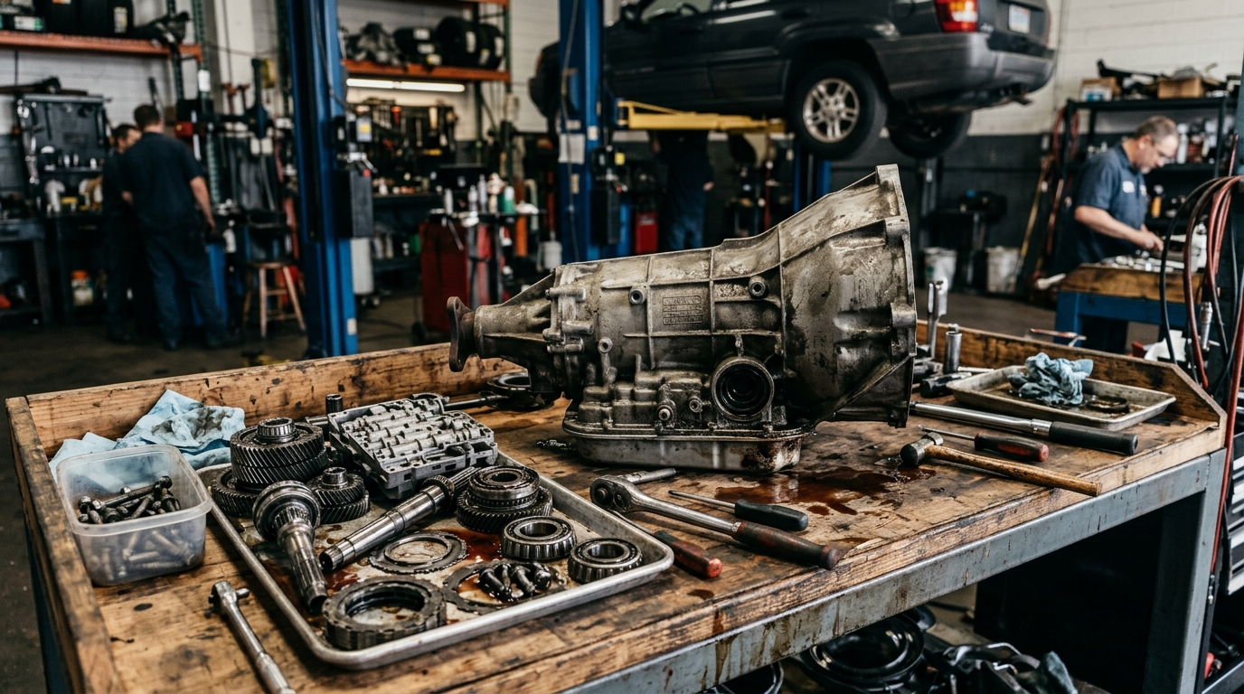 used transmission workbench