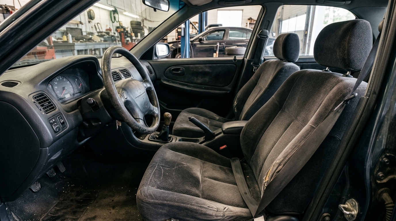 used car seats interior