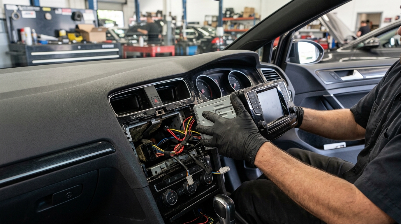 car radio dashboard removal