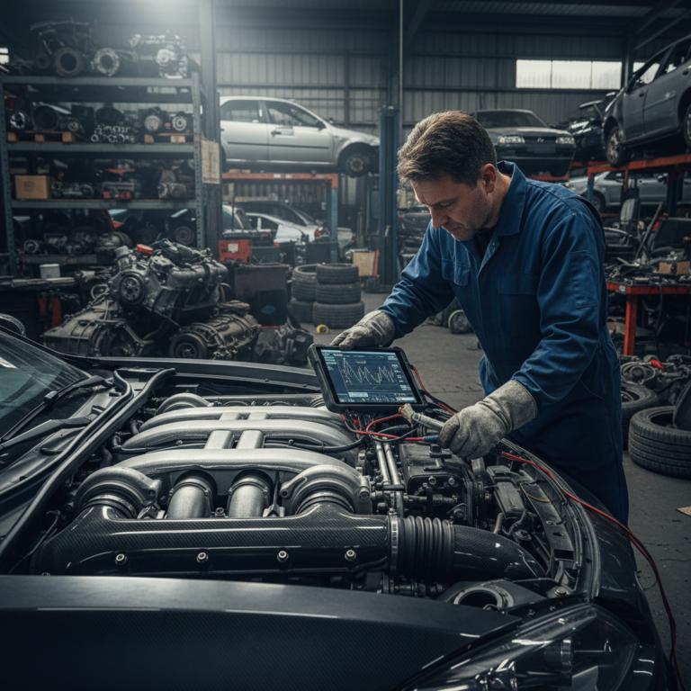 The Rigorous Testing Process for Used Engines and Transmissions: Why JP Auto Hub Sets the Standard