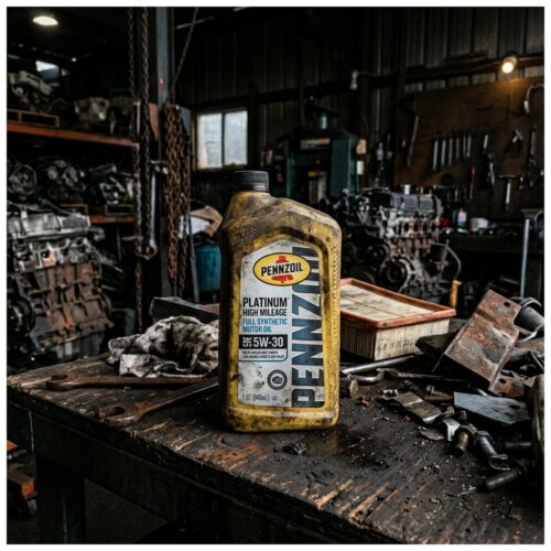 Pennzoil Platinum High Mileage Full Synthetic 0W-20
