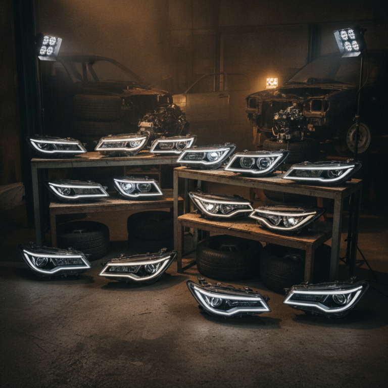 Why Used Headlight Assemblies are the Smartest Body Shop Secret