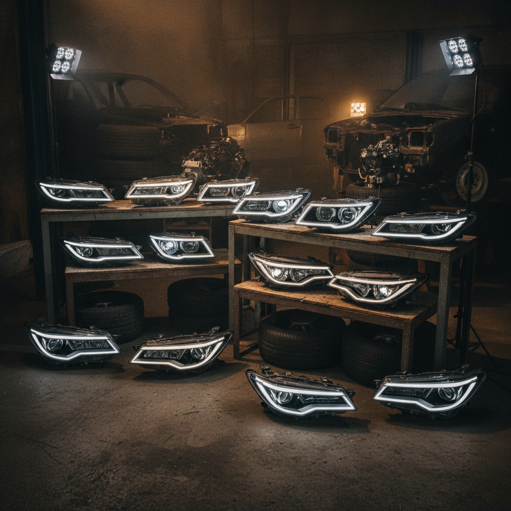 Why Used Headlight Assemblies are the Smartest Body Shop Secret