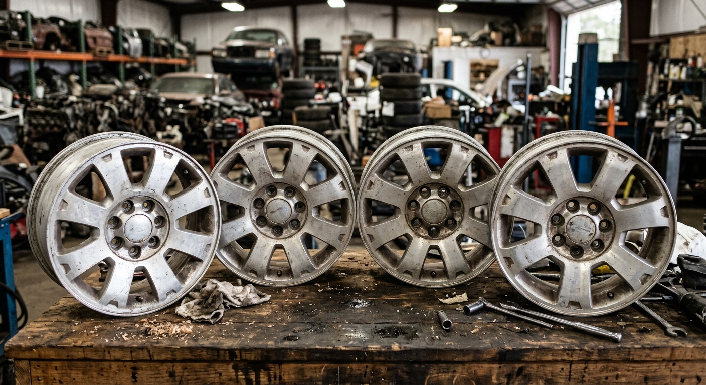 2014 Ford F-150 SuperCrew – Alloy/Aluminum Wheels Set of 4 | JP AutoHub