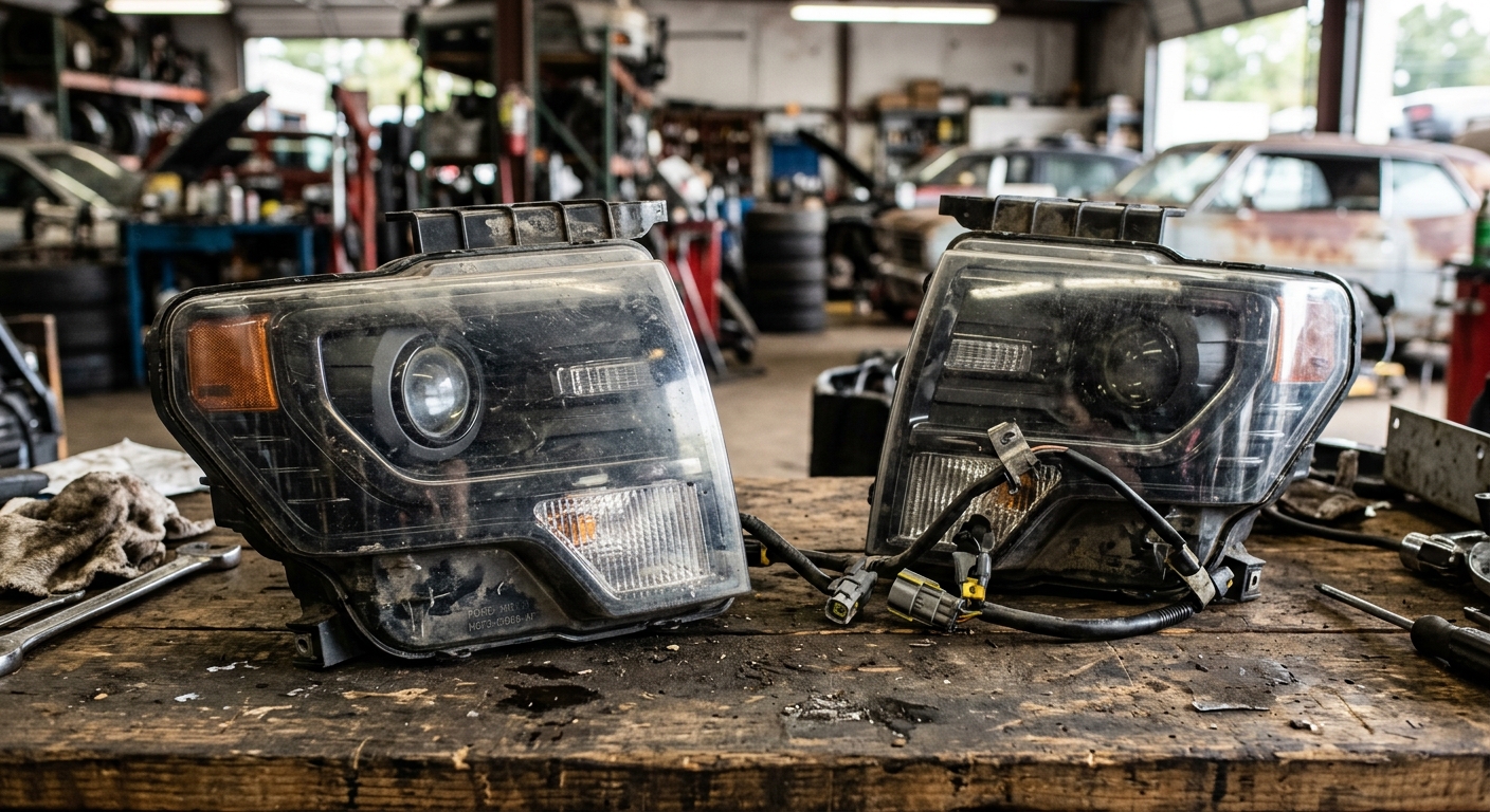 2014 Ford F-150 SuperCrew – OEM HID Headlight Assembly | JP AutoHub